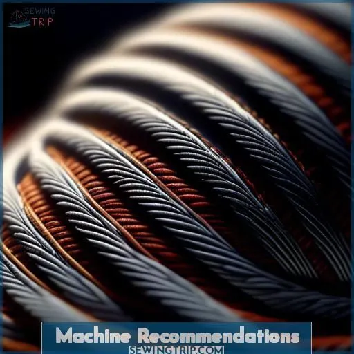 Machine Recommendations