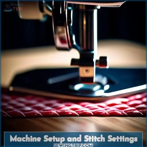 Machine Setup and Stitch Settings