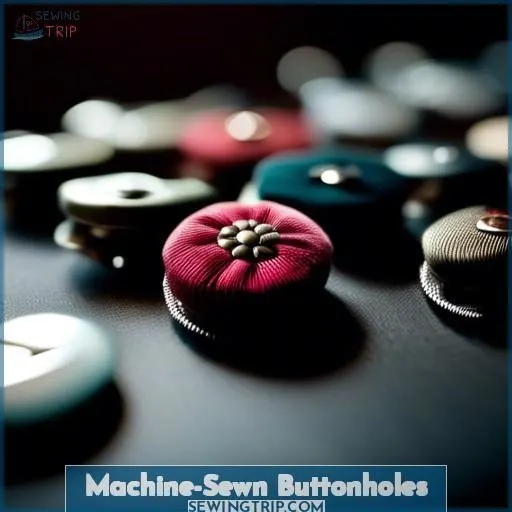 Machine-Sewn Buttonholes