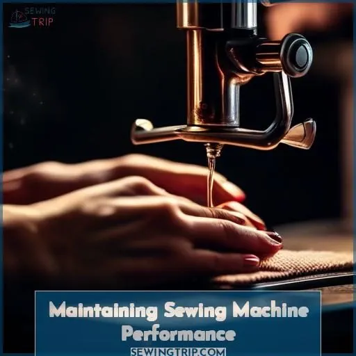 Maintaining Sewing Machine Performance