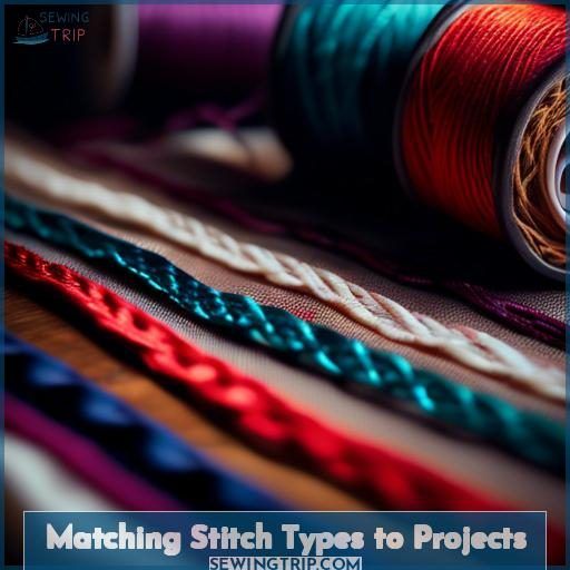Matching Stitch Types to Projects