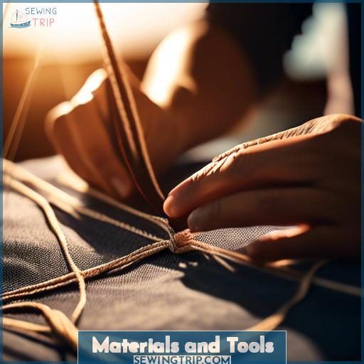 Materials and Tools