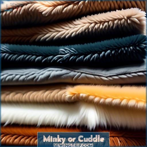 Minky or Cuddle Minky or Cuddle