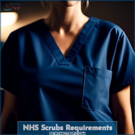 NHS Scrubs Requirements