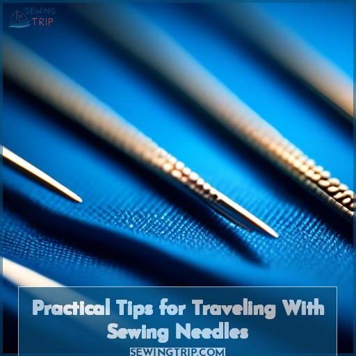 Sewing Needles on Planes Navigating TSA Regulations for Crafty Flyers