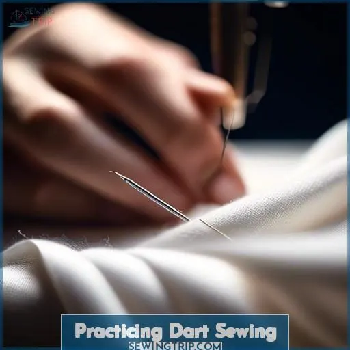 Practicing Dart Sewing