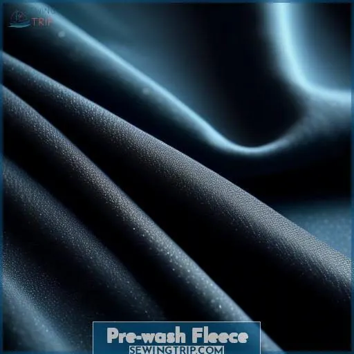 Pre-wash Fleece