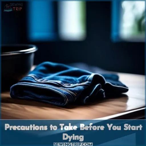 Precautions to Take Before You Start Dying