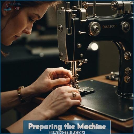 Preparing the Machine Preparing the Machine