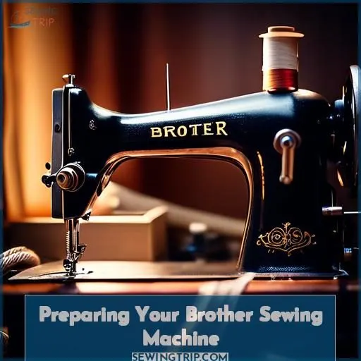 Preparing Your Brother Sewing Machine