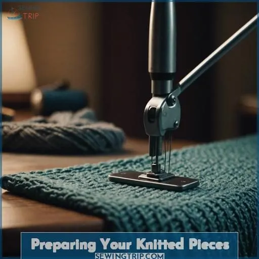 Preparing Your Knitted Pieces