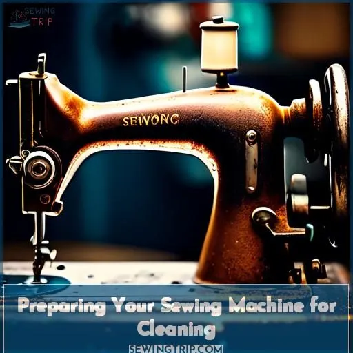 Preparing Your Sewing Machine for Cleaning