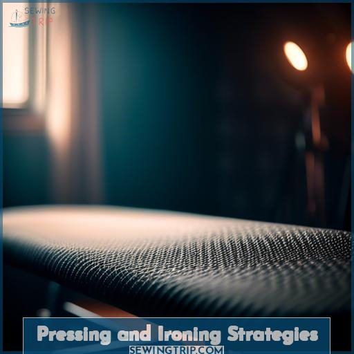 Pressing and Ironing Strategies Pressing and Ironing Strategies