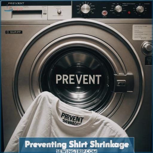 Preventing Shirt Shrinkage Preventing Shirt Shrinkage