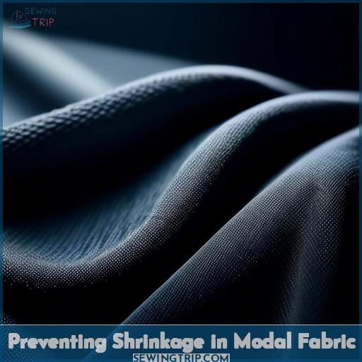 Preventing Shrinkage in Modal Fabric