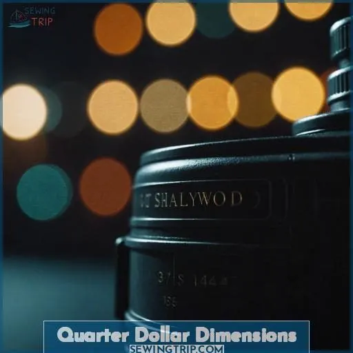 Quarter Dollar Dimensions