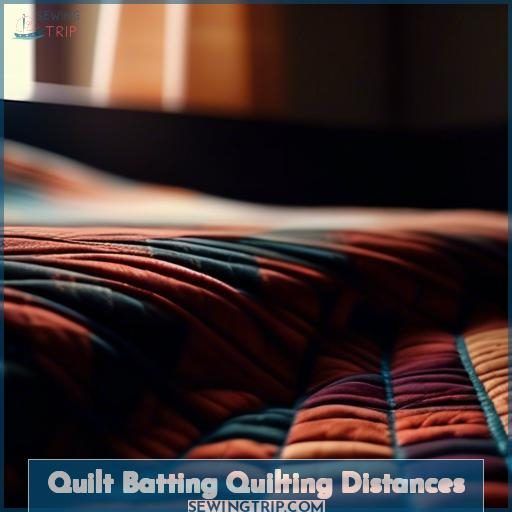 Quilt Batting Quilting Distances Quilt Batting Quilting Distances