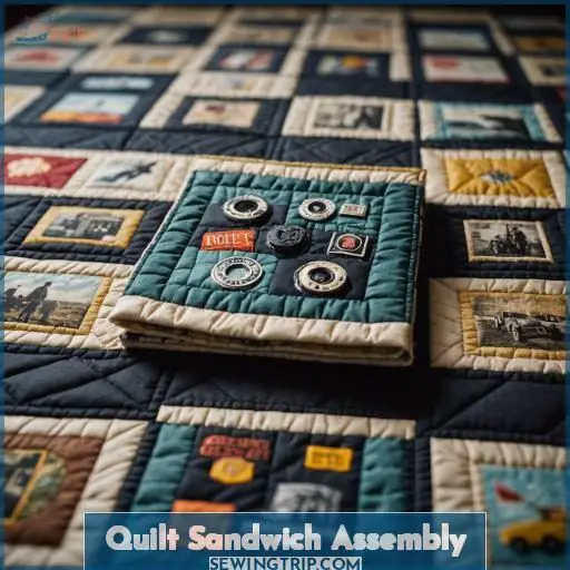 Quilt Sandwich Assembly