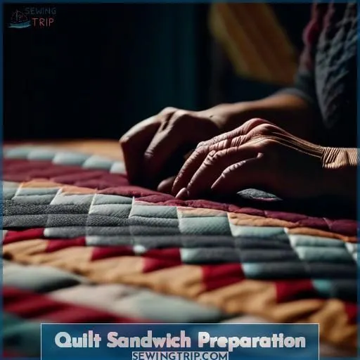 Quilt Sandwich Preparation
