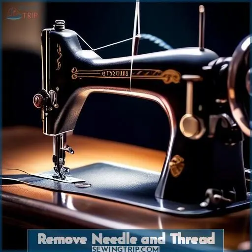Remove Needle and Thread