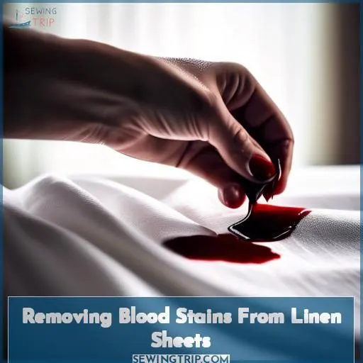 Removing Blood Stains From Linen Sheets
