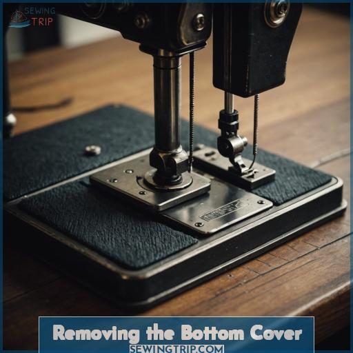 Removing the Bottom Cover