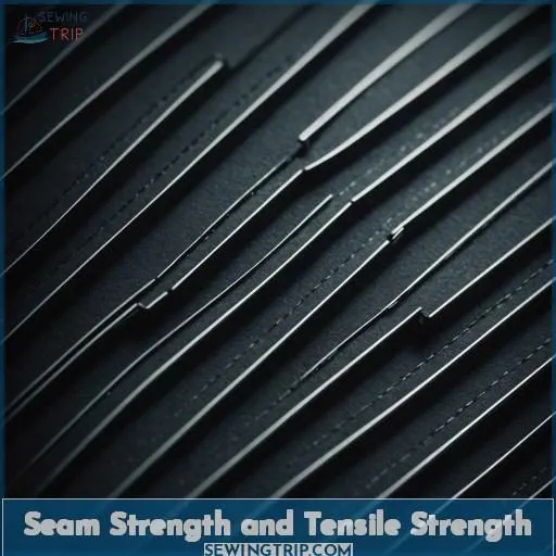 Seam Strength and Tensile Strength
