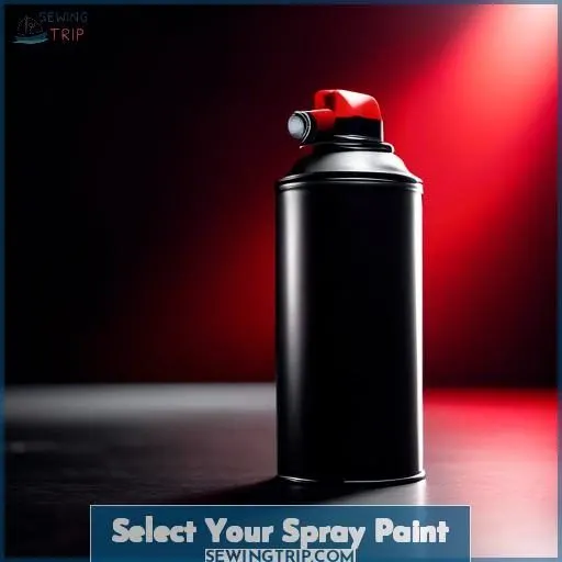 Select Your Spray Paint