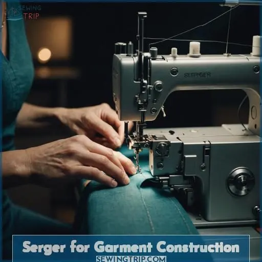 Serger for Garment Construction
