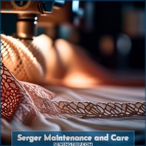 Serger Maintenance and Care