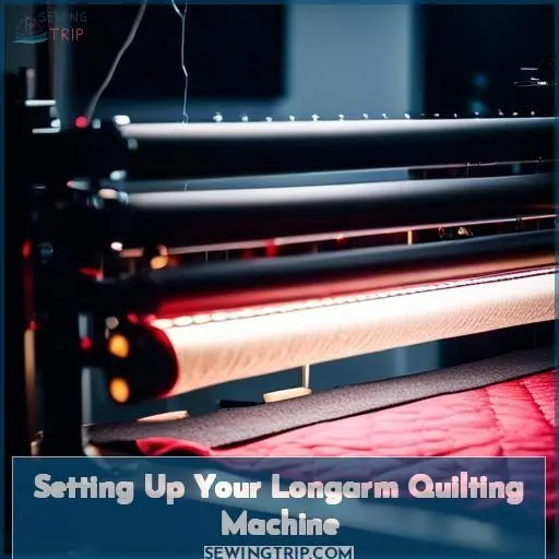 Setting Up Your Longarm Quilting Machine