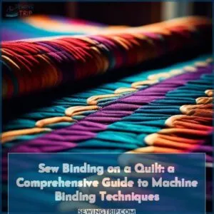 sew binding on a quilt