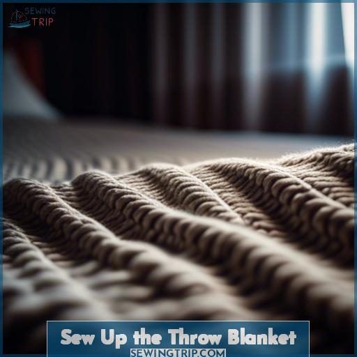 Sew Up the Throw Blanket Sew Up the Throw Blanket