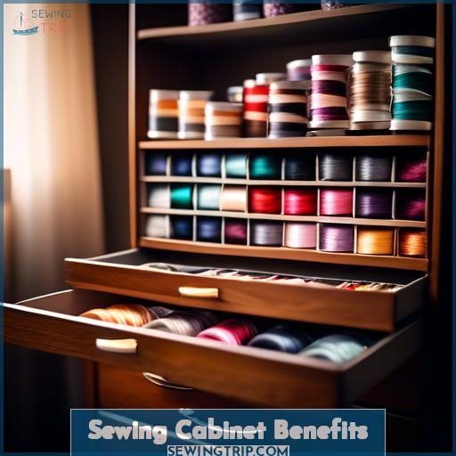 Sewing Cabinet Benefits