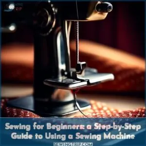 sewing for beginners machine instructions