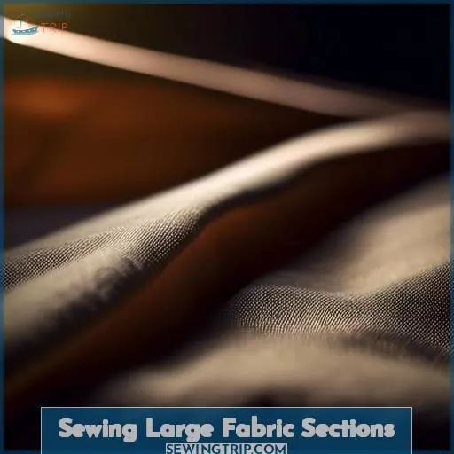 Sewing Large Fabric Sections