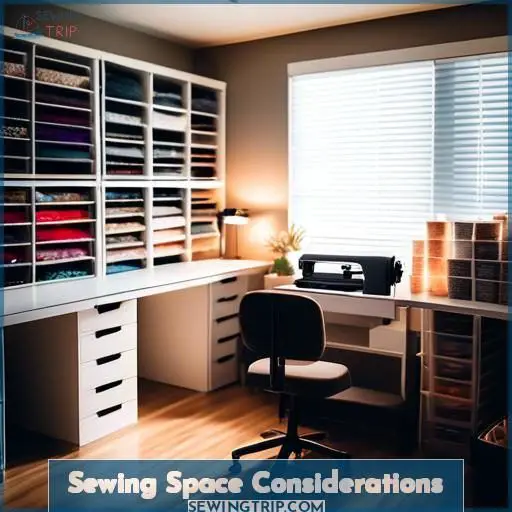 Sewing Space Considerations