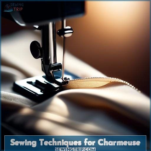 Sewing Techniques for Charmeuse