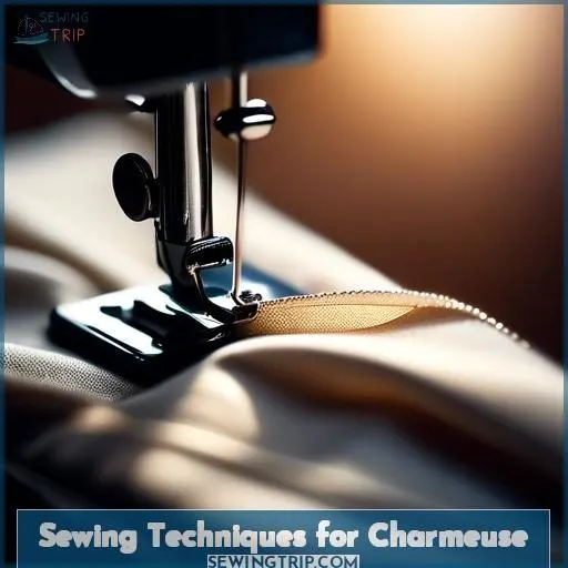 Sewing Techniques for Charmeuse