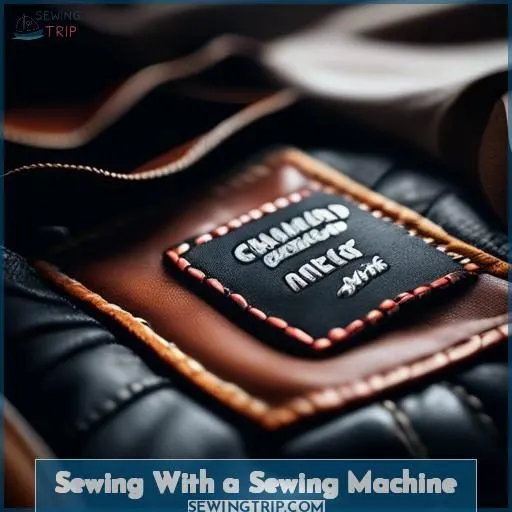 Sewing With a Sewing Machine
