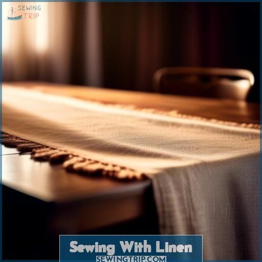 Sewing With Linen