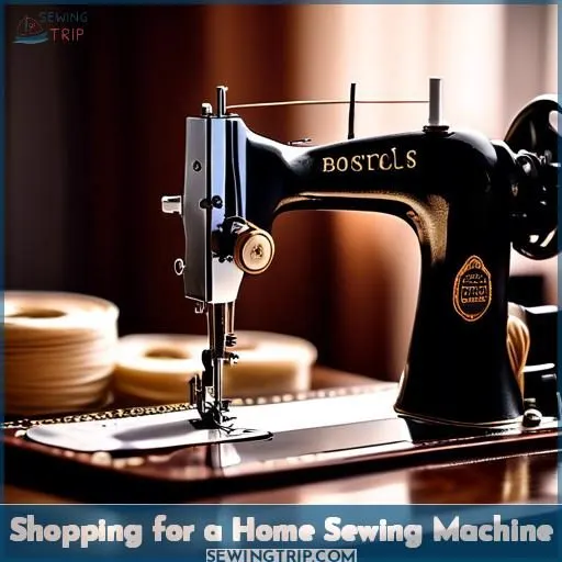 Shopping for a Home Sewing Machine