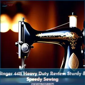 singer 4411 heavy duty review