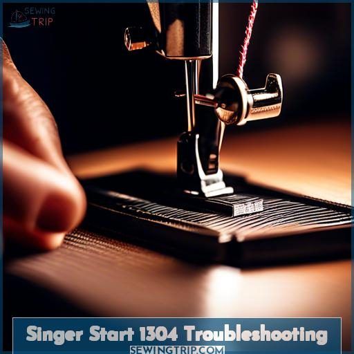 Singer Start 1304 Troubleshooting