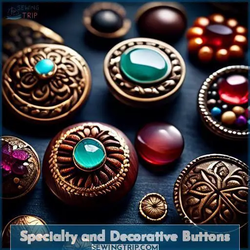 Specialty and Decorative Buttons
