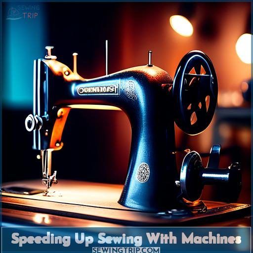 Speeding Up Sewing With Machines