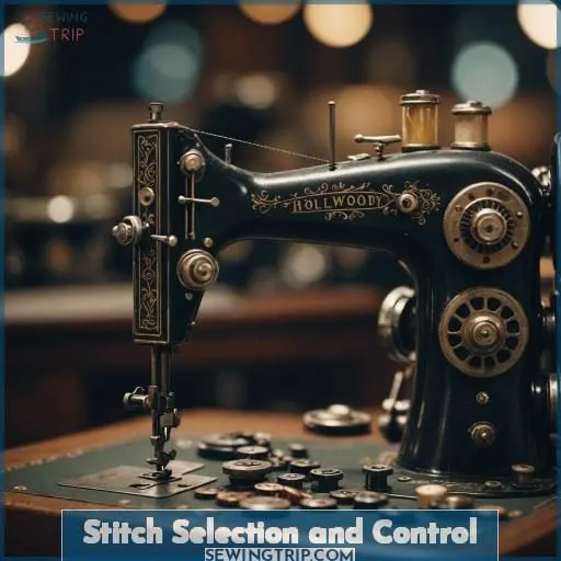 Stitch Selection and Control