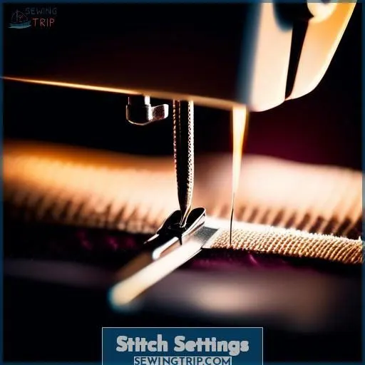 Stitch Settings