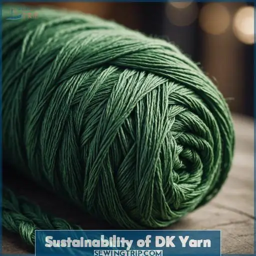 Sustainability of DK Yarn