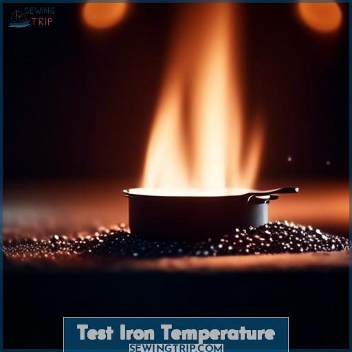 Test Iron Temperature